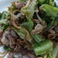 もんきっちん所's cooksnap of when they made 油不要！絶対くっつかない屋台の焼きそば★.