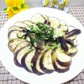 mamaRD's cooksnap of when they made ごま油で簡単おいしい♪なすのカルパッチョ.
