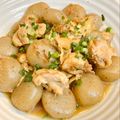 アビーゲイル's cooksnap of when they made 玉こんにゃくと鶏肉のおかか煮.