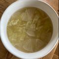 みるく茶's cooksnap of when they made 薄切り大根とキャベツの味噌汁.