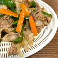 あっちゃんキッチン♪'s cooksnap of when they made 簡単！豚コマの甘辛野菜炒め.