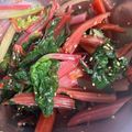 ｒｏｃｏｒｅｃｉｐｅ's cooksnap of when they made きれい野菜☆スイスチャードのナムル.