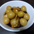 ずぼらのみい's cooksnap of when they made 簡単な鶏もも肉とうずらの卵の甘酢煮.