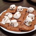 ウッピィ's cooksnap of when they made ハロウィンにも☆簡単おばけのプチケーキ。.