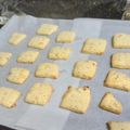Yあーちゃん's cooksnap of when they made チーズ＆ブラックペッパーの塩味クッキー.