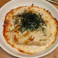 ナカミチ's cooksnap of when they made ☆豆腐モチモチ☆グラタンたらこ味.