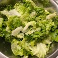 はれはなちゃん's cooksnap of when they made 超シンプルなサニーレタスだけのサラダ.