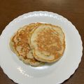 わこちゃん☻'s cooksnap of when they made バナナとヨーグルトで✾もちふわパンケーキ.