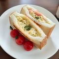 harucome's cooksnap of when they made サンドイッチ！簡単めちゃ旨！卵サンド.