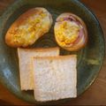 みるく茶's cooksnap of when they made ☆ハム＆コーンパン☆.