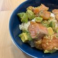 12aloe26's cooksnap of when they made 簡単に悪魔的美味しさ！サーモンアボカド丼.