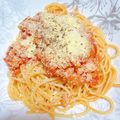 プー♡'s cooksnap of when they made ツナとトマト缶の簡単パスタ.