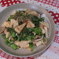 みみぃママ's cooksnap of when they made 塩麹で簡単！筍と菜の花のシーフード炒め.
