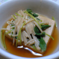 ともぴママ's cooksnap of when they made 高野豆腐とエノキの簡単煮(^・^).