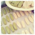 かなモ's cooksnap of when they made ◆◇ほんのり抹茶ちんすこう◇◆.