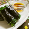 えみんちゅ＊'s cooksnap of when they made 手軽に一品☆ほうれん草の海苔巻き.