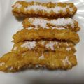 くう〜さん's cooksnap of when they made ディズニーランド風チュロス.