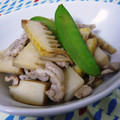 ピンクのたまご's cooksnap of when they made 筍と豚肉の塩バター炒め.