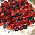 mlshappy's cooksnap of when they made 苺ムースデコレーションケーキ.