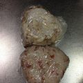 kyonmi's cooksnap of when they made 余った焼き魚でおにぎり.
