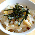 和理助's cooksnap of when they made めんつゆで簡単☆筍ご飯♪.