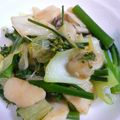 よりぴっぴ's cooksnap of when they made スティックブロッコリーとエビの塩炒め.