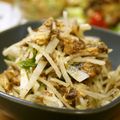 noamanma's cooksnap of when they made 大根と水菜サラダ☆サバ缶使用！もう一品に.