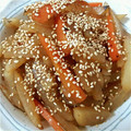 ぴぃたん7's cooksnap of when they made 大根と人参のきんぴら.