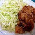ぴぃたん7's cooksnap of when they made 簡単〜♪がっつり!!豚の生姜焼き(^^).