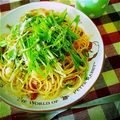 knかな's cooksnap of when they made トマトと水菜とツナのパスタ.