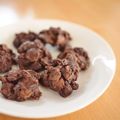 haruko320's cooksnap of when they made バレンタイン❤コーンフレークチョコ❤美味.