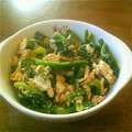 とぅっとっるー's cooksnap of when they made ほうれん草とたまごの炒め物.