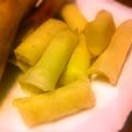 HayaTikaze's cooksnap of when they made 簡単♪チーズだけ春巻き.