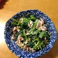 たくくんん's cooksnap of when they made ホウレン草のツナマヨ和え.