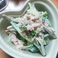 ぷーーたん's cooksnap of when they made ママ必見！ごぼうマヨカレーサラダ.