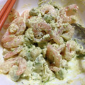 おしょさく's cooksnap of when they made アボカドとえびの簡単サラダ.