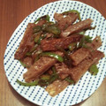 めぐみるく0927's cooksnap of when they made 冷凍こんにゃくとピーマンのきんぴら風.