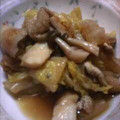 yyy510's cooksnap of when they made 白菜と油揚げの煮物.