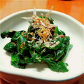 みつこ姉's cooksnap of when they made しょうゆ麹でほうれん草のおひたし.