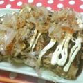 まぶたん's cooksnap of when they made レンコン入りお好み焼き.