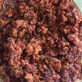 りちな's cooksnap of when they made 赤味噌で♪旨！辛！肉味噌.