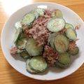 AHSAH's cooksnap of when they made コンビーフときゅうりのマヨ醤油サラダ.