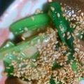 あざらしの赤ちゃん's cooksnap of when they made 青菜ときのこのナムル風味.