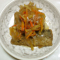 水樹ナナ's cooksnap of when they made さんまの竜田揚げ♪もやし甘酢あんかけ〜.
