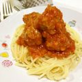 k5piko's cooksnap of when they made ヘルシー☆ミートボールスパゲティ.