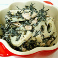 nachi5's cooksnap of when they made ひじきと蓮根のゴマ味噌マヨサラダ.