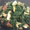 うまかっちゃん☆'s cooksnap of when they made 簡単*＊ほうれん草ときのこのソテー*＊.