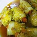 twinsのまま's cooksnap of when they made ロール白菜.