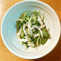 ｏｋｉｔｓｕ's cooksnap of when they made ささみと三つ葉の塩麹和え.