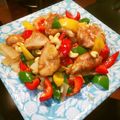 burihaha's cooksnap of when they made *＊°鶏肉と大根のｶｼｭｰﾅｯﾂ炒め°＊.